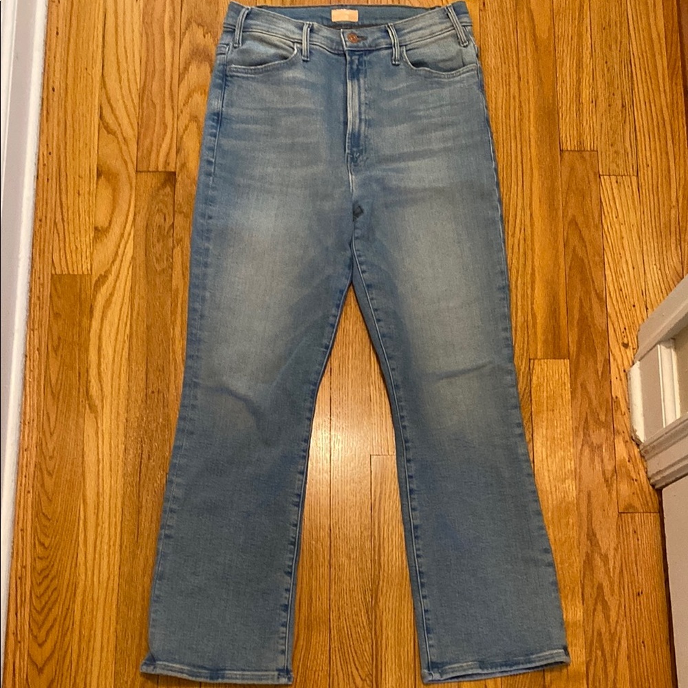MOTHER The Hustler Ankle Jeans, Sz 30